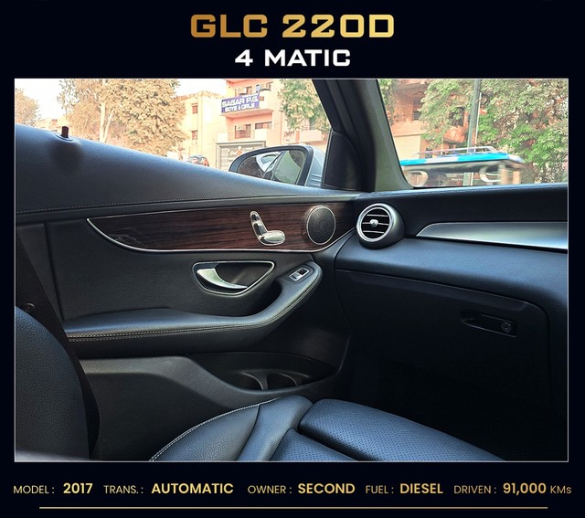 Mercedes-Benz GLC 220d 4MATIC Style Second-hand 2017 Mercedes-Benz GLC 220d 4MATIC Style for sale in New Delhi-8