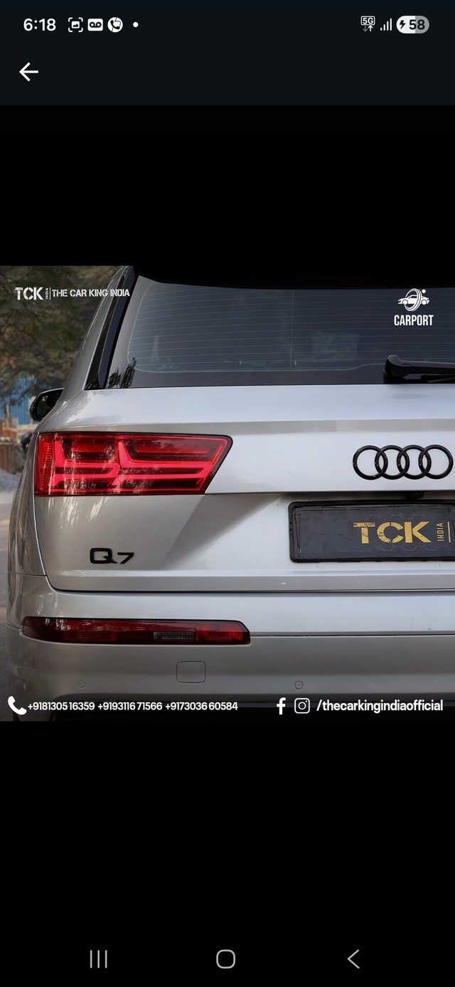 Second-hand 2017 Audi Q7 45 TDI Quattro Premium Plus for sale in New Delhi-1