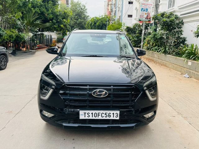 Second-hand 2022 Hyundai Creta एस रेनफोर्स्ड प्लस Knight डीजल बीएस6 for sale in Hyderabad