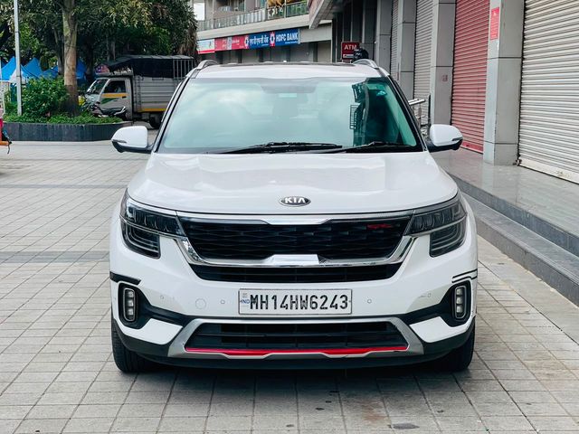 Kia Seltos जीटीएक्स प्लस डीजल एटी Second-hand 2019 Kia Seltos जीटीएक्स प्लस डीजल एटी for sale in Pune