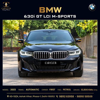 2023 BMW 6 Series GT 630i M Sport
