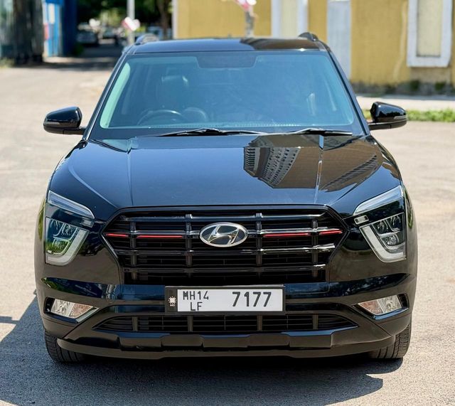 Hyundai Creta एस रेनफोर्स्ड प्लस Knight डीजल Second-hand 2023 Hyundai Creta एस रेनफोर्स्ड प्लस Knight डीजल for sale in Pune