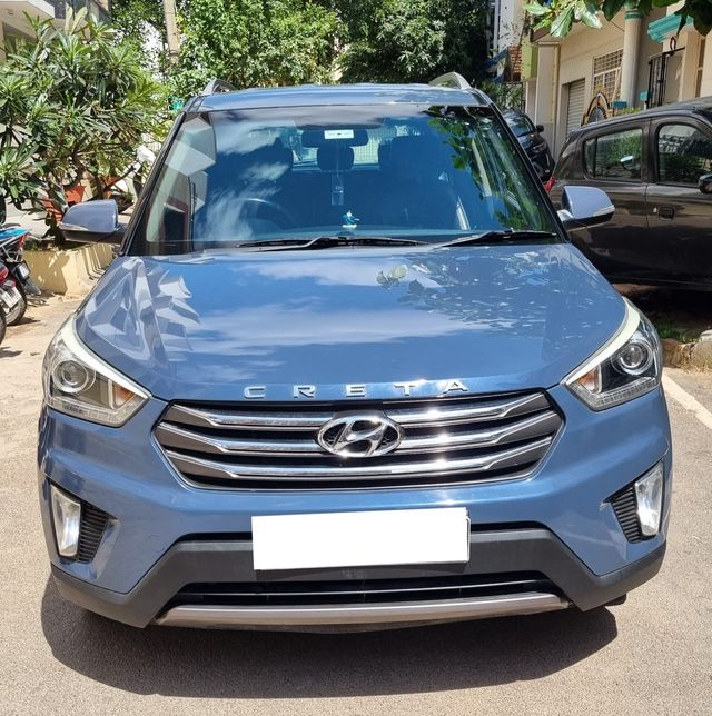 Hyundai Creta 1.6 CRDi AT SX Plus Second-hand 2015 Hyundai Creta 1.6 CRDi AT SX Plus for sale in Bangalore