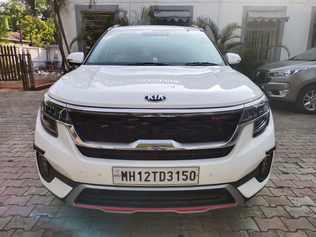 Kia Seltos GTX Plus DCT Second-hand 2021 Kia Seltos GTX Plus DCT for sale in Pune