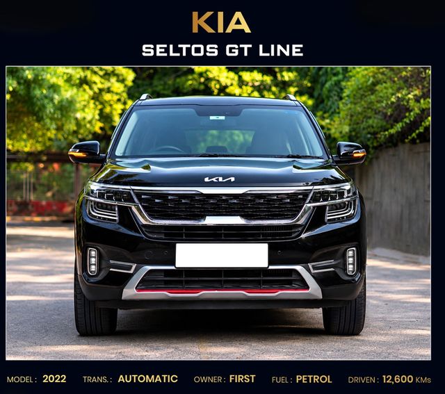 Second-hand 2022 Kia Seltos GTX प्लस DCT for sale in New Delhi