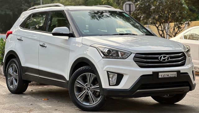 Hyundai Creta 1.6 CRDi AT SX Plus Second-hand 2017 Hyundai Creta 1.6 CRDi AT SX Plus for sale in Bangalore