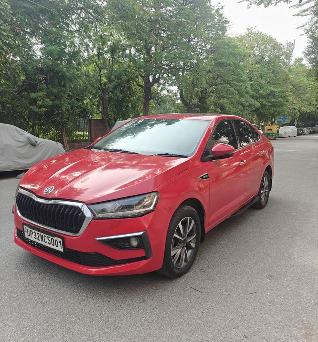 Skoda Slavia 1.0 TSI स्टाइल AT बीएस6 Second-hand 2022 Skoda Slavia 1.0 TSI स्टाइल AT बीएस6 for sale in New Delhi
