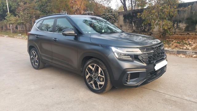 Kia Seltos X-Line Turbo DCT Second-hand 2024 Kia Seltos X-Line Turbo DCT for sale in Hyderabad-7