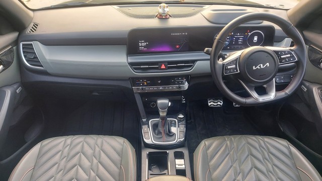 Kia Seltos X-Line Turbo DCT Second-hand 2024 Kia Seltos X-Line Turbo DCT for sale in Hyderabad-16