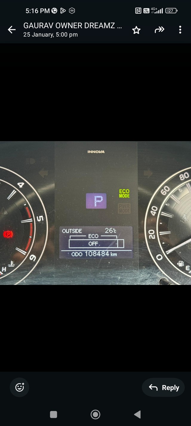 Second-hand 2016 Toyota Innova 2.5 G (Diesel) 7 Seater BS IV for sale in Bangalore-11