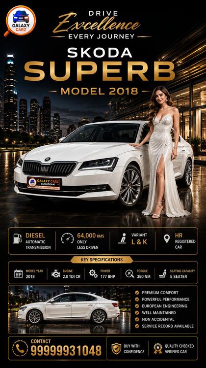 2018 Skoda Superb LK 2.0 TDI AT