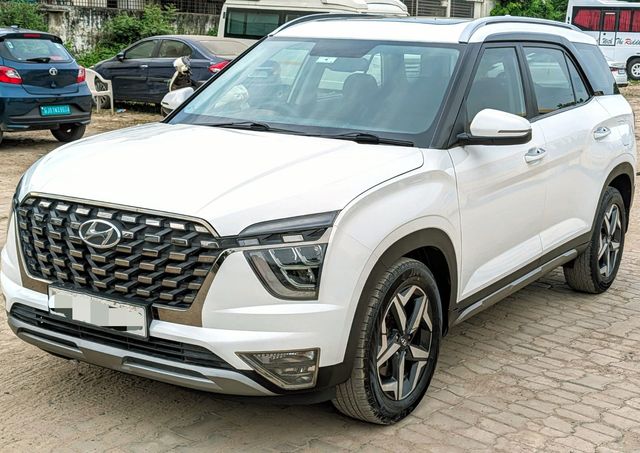 Hyundai Alcazar Prestige Diesel Second-hand 2021 Hyundai Alcazar Prestige Diesel for sale in Ahmedabad