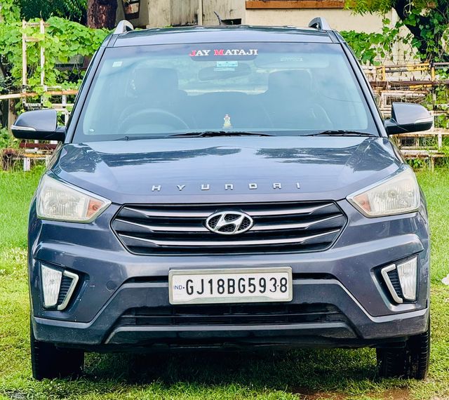 Hyundai Creta 1.6 VTVT E Plus Second-hand 2017 Hyundai Creta 1.6 VTVT E Plus for sale in Ahmedabad