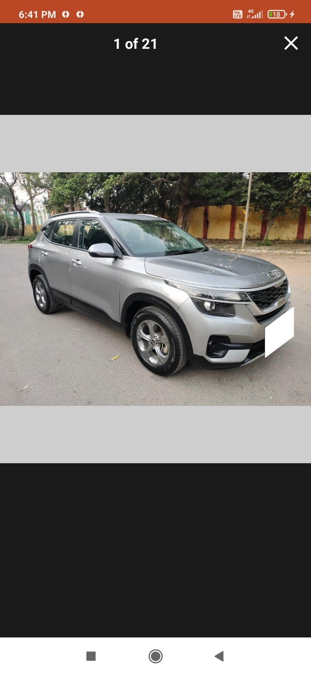 Second-hand 2020 Kia Seltos HTK Plus G for sale in New Delhi-1