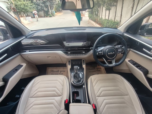 Kia Carens Luxury Plus Diesel AT 6 STR BSVI Second-hand 2022 Kia Carens Luxury Plus Diesel AT 6 STR BSVI for sale in Hyderabad-9
