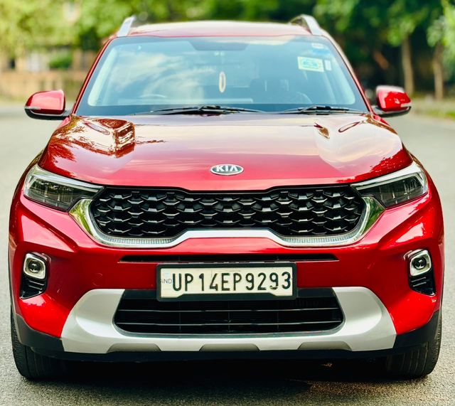 Kia Sonet HTX Turbo iMT BSVI Second-hand 2020 Kia Sonet HTX Turbo iMT BSVI for sale in New Delhi