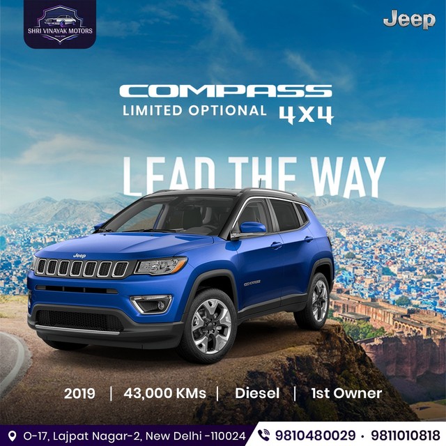 Second-hand 2018 Jeep Compass 2.0 Limited 4X4 for sale in New Delhi-14
