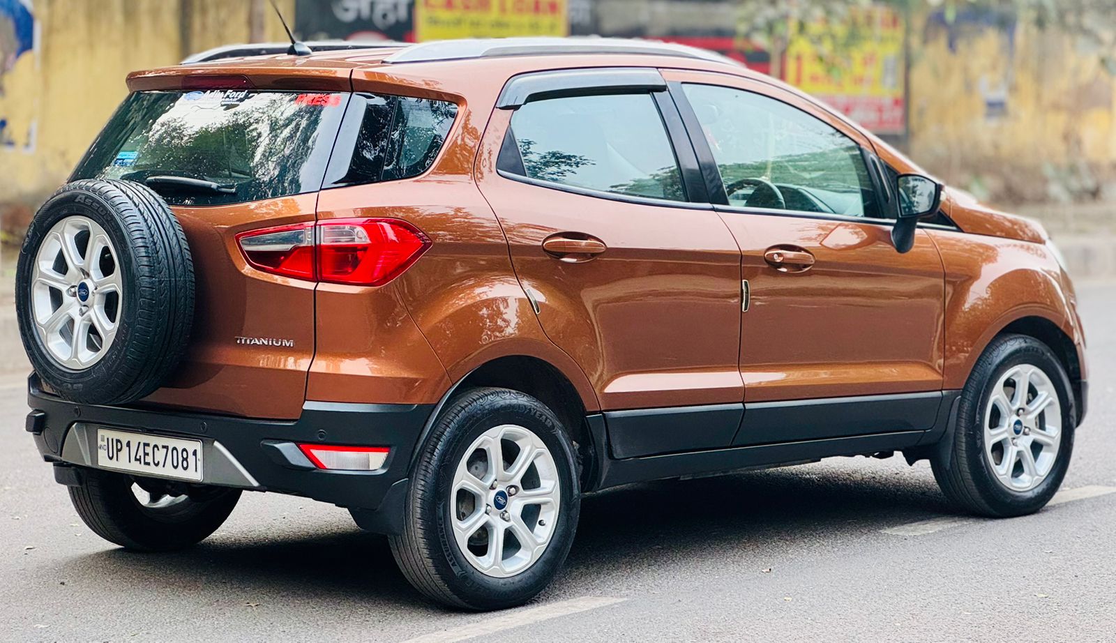 Buy Used Ford Ecosport 1.5 Petrol Titanium Plus BSIV of 2019 model @ 6