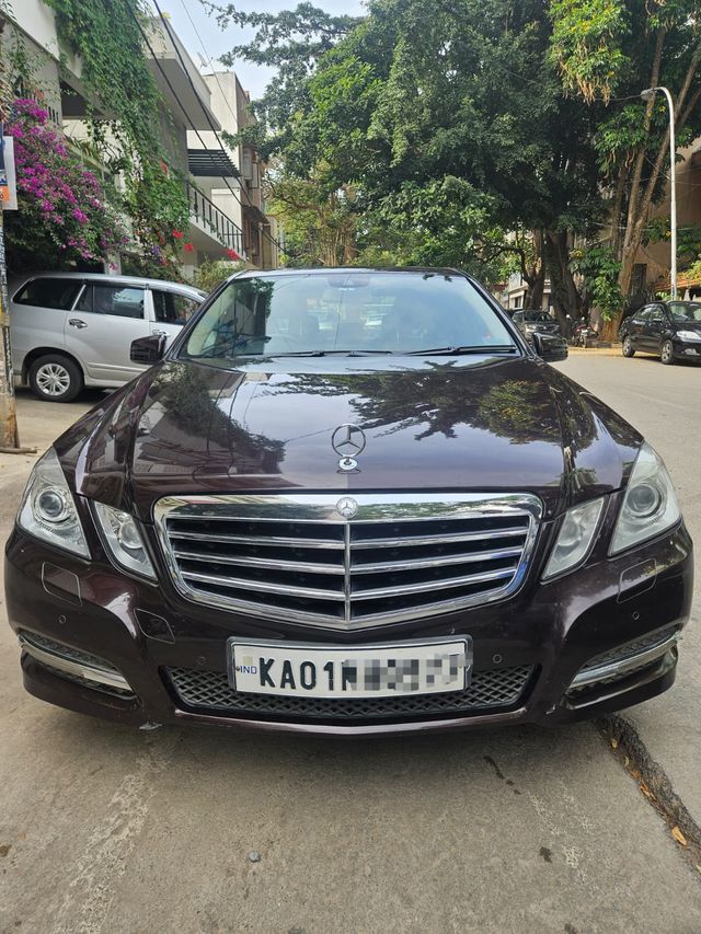 Mercedes-Benz E-Class E350 CDI Avantgarde Second-hand 2012 Mercedes-Benz E-Class E350 CDI Avantgarde for sale in Bangalore