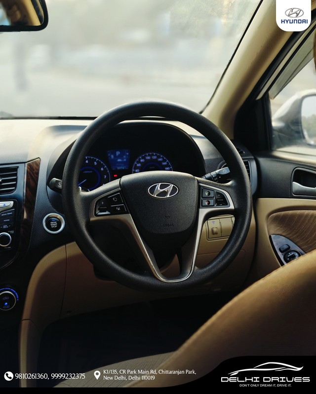 Second-hand 2015 Hyundai Verna 1.6 SX VTVT (O) for sale in New Delhi-13