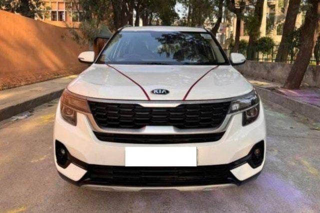 Kia Seltos HTK Plus D Second-hand 2021 Kia Seltos HTK Plus D for sale in Jalandhar