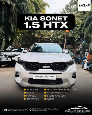 Used Kia Sonet HTX Diesel BSVI