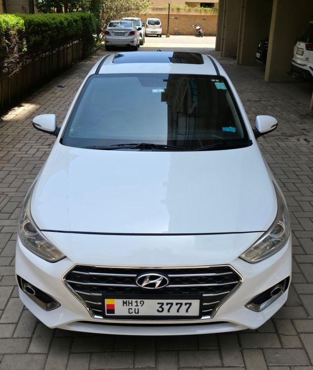 Hyundai Verna CRDi 1.6 एसएक्स ऑप्शन Second-hand 2017 Hyundai Verna CRDi 1.6 एसएक्स ऑप्शन for sale in Nashik