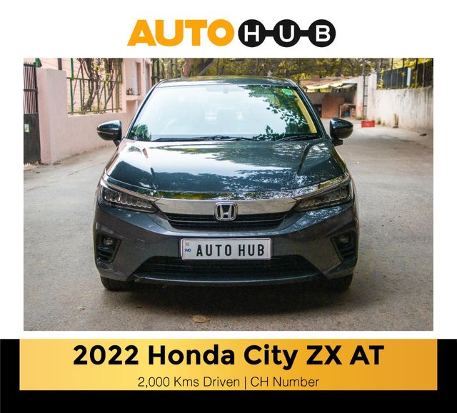 Honda City ZX CVT