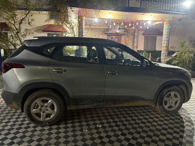 Second-hand 2021 Kia Seltos HTK G for sale in Mungeli-3