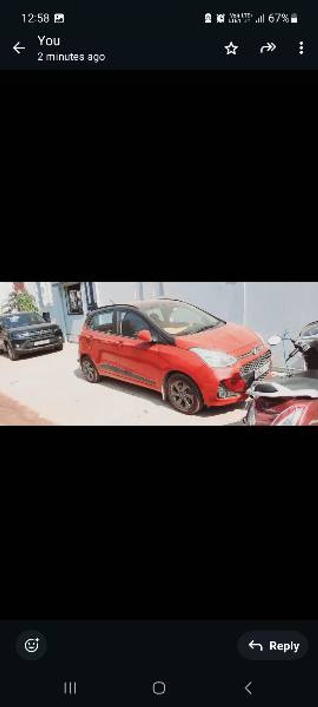 Second-hand 2019 Hyundai Grand i10 1.2 Kappa Sportz Dual Tone for sale in Bhilai-2