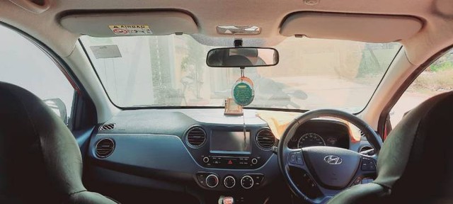 Second-hand 2019 Hyundai Grand i10 1.2 Kappa Sportz Dual Tone for sale in Bhilai-7