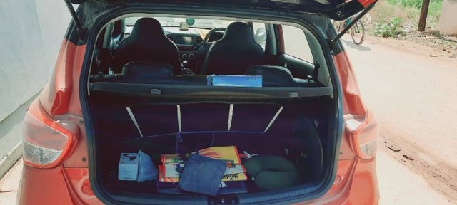 Second-hand 2019 Hyundai Grand i10 1.2 Kappa Sportz Dual Tone for sale in Bhilai-8