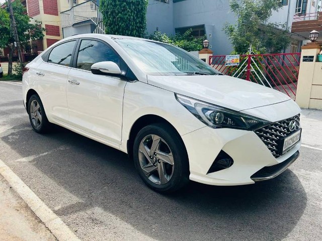 Second-hand 2021 Hyundai Verna SX for sale in Davangere-0