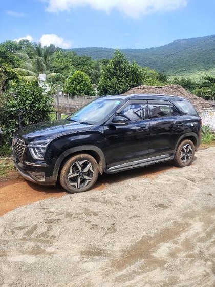 Second-hand 2022 Hyundai Alcazar Prestige 7-Seater Diesel 2021-2022 for sale in Visakhapatnam